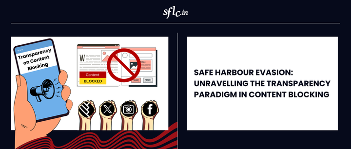 Safe Harbour Evasion: Unravelling the Transparency Paradigm in Content Blocking