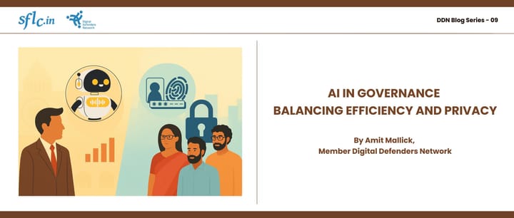 AI in Governance: Balancing Efficiency and Privacy